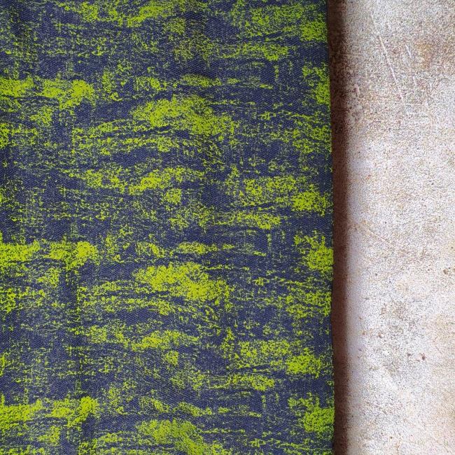 Deep Green Moss Texture Pattern designer fabric