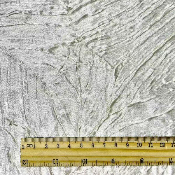 Special pleated double process texture fabric