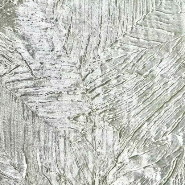 Special pleated double process texture fabric