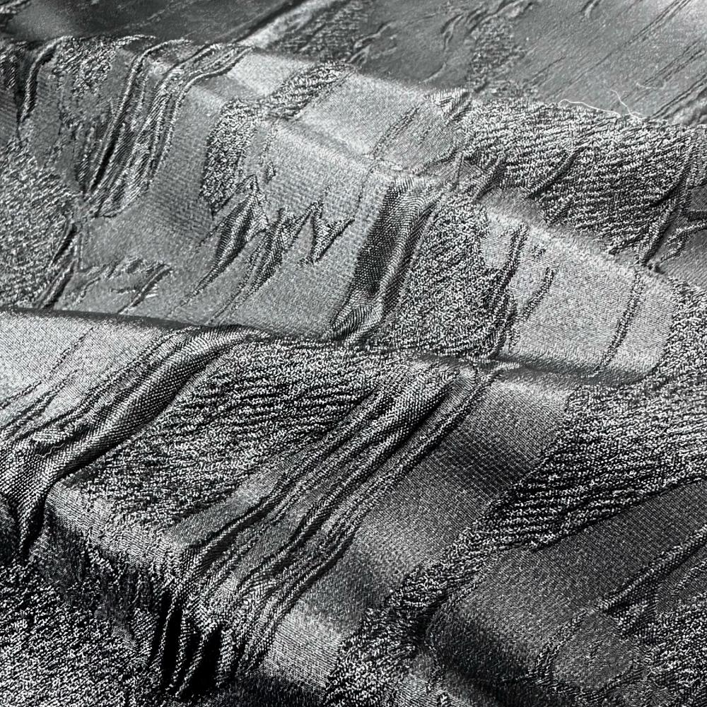 Designer fabric with solid patterns in the bark texture