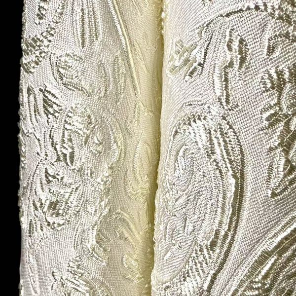 Vintage European court solid relief fabric