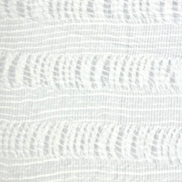 White heavy-duty fish scale texture, pleated, soft  fabric
