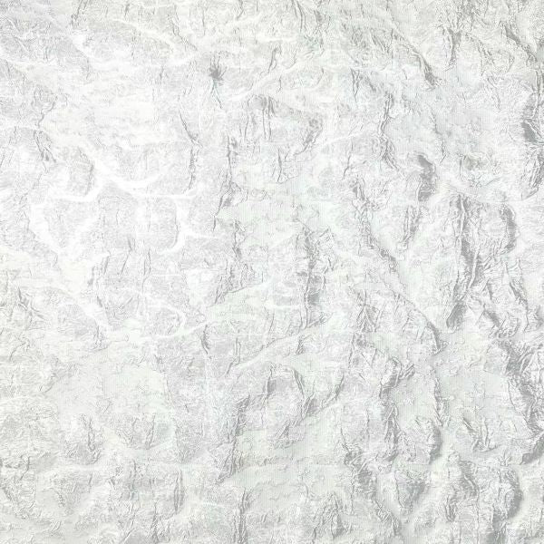 White irregular marble embossed texture fabric
