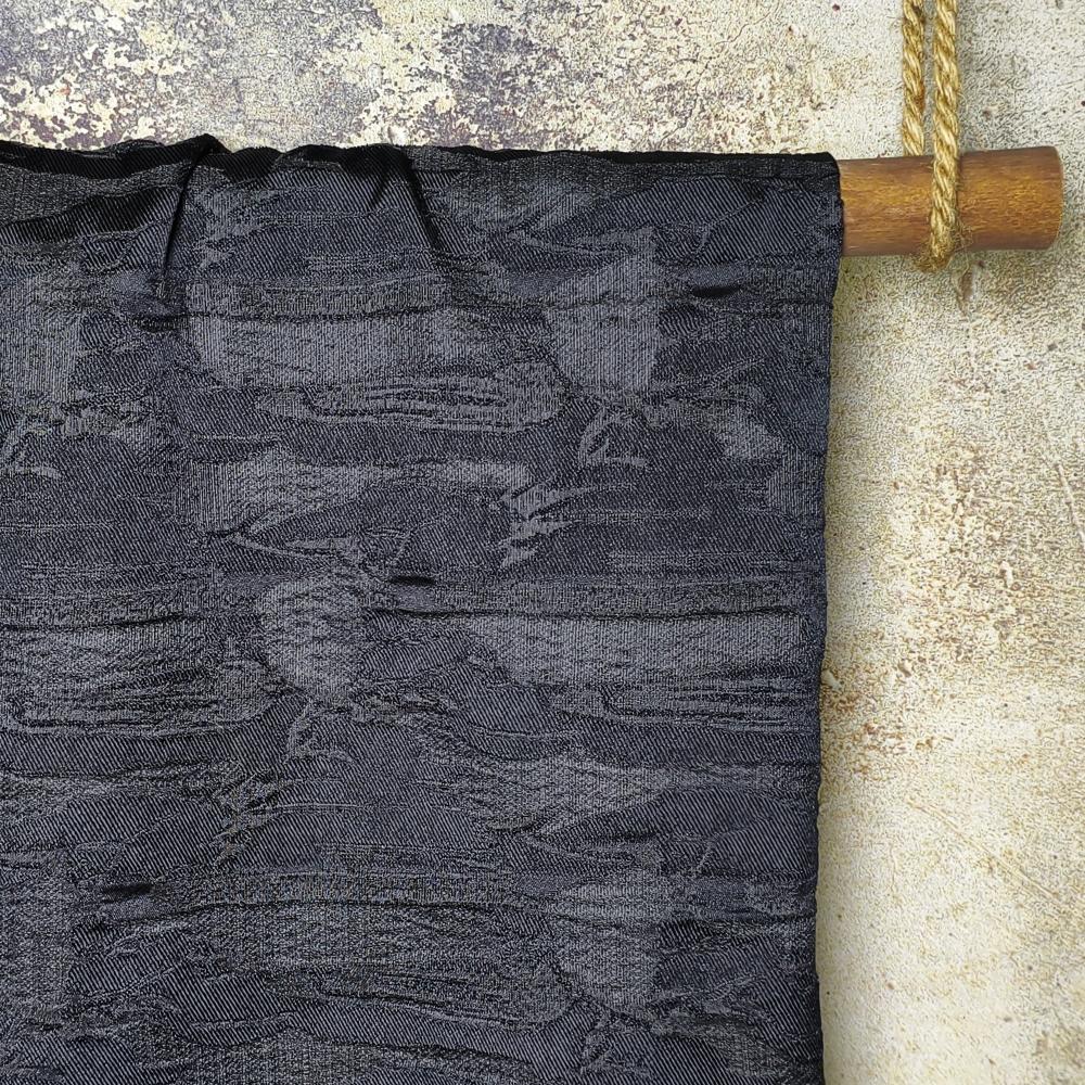 Designer fabric with solid patterns in the bark texture