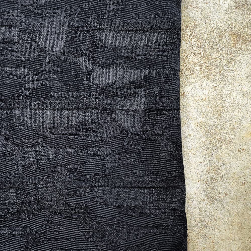 Designer fabric with solid patterns in the bark texture
