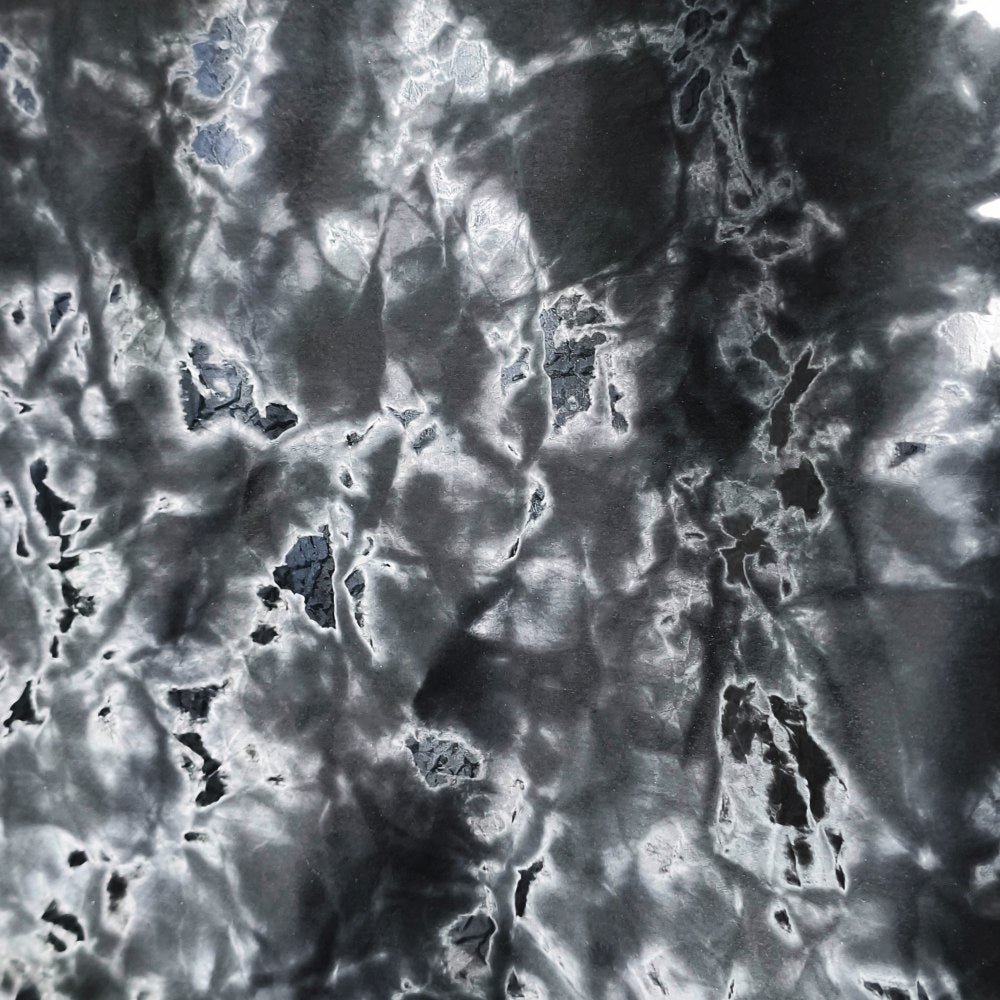 High-grade black fabric with metallic layered texture