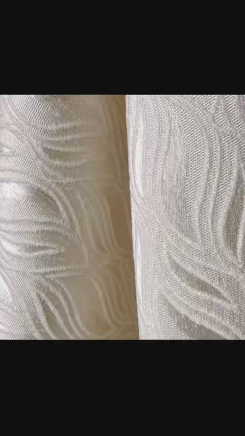 Water ripple line jacquard textured designer fabric (champagne)
